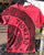 Manhole Cover T-Shirt. Detroit Tire Print, Heather Red Triblend. Well Done Goods