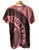 Detroit Manhole Cover T-Shirt. Tire Print, Mauve Pink. 100% cotton. Well Done Goods