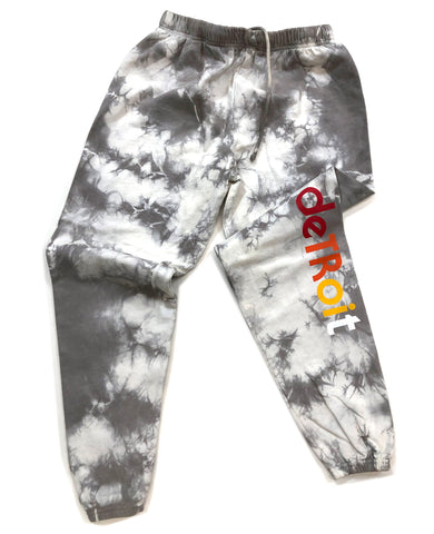 Detroit Rhythm Composer Pocket Joggers, Crystal Tie Dye. Limited Edition!