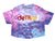 Detroit Rhythm Composer Cotton Candy Tie Dye Cropped T-Shirt, Limited Edition
