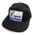 Detroit Fun Police 5 Panel Hat, DPD Old Logo Parody Military Style Cap - Black or Grey