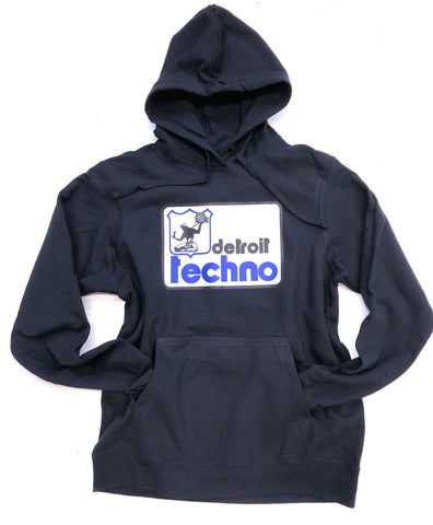 Detroit Techno Fun Police Pullover Hoodie, Unisex