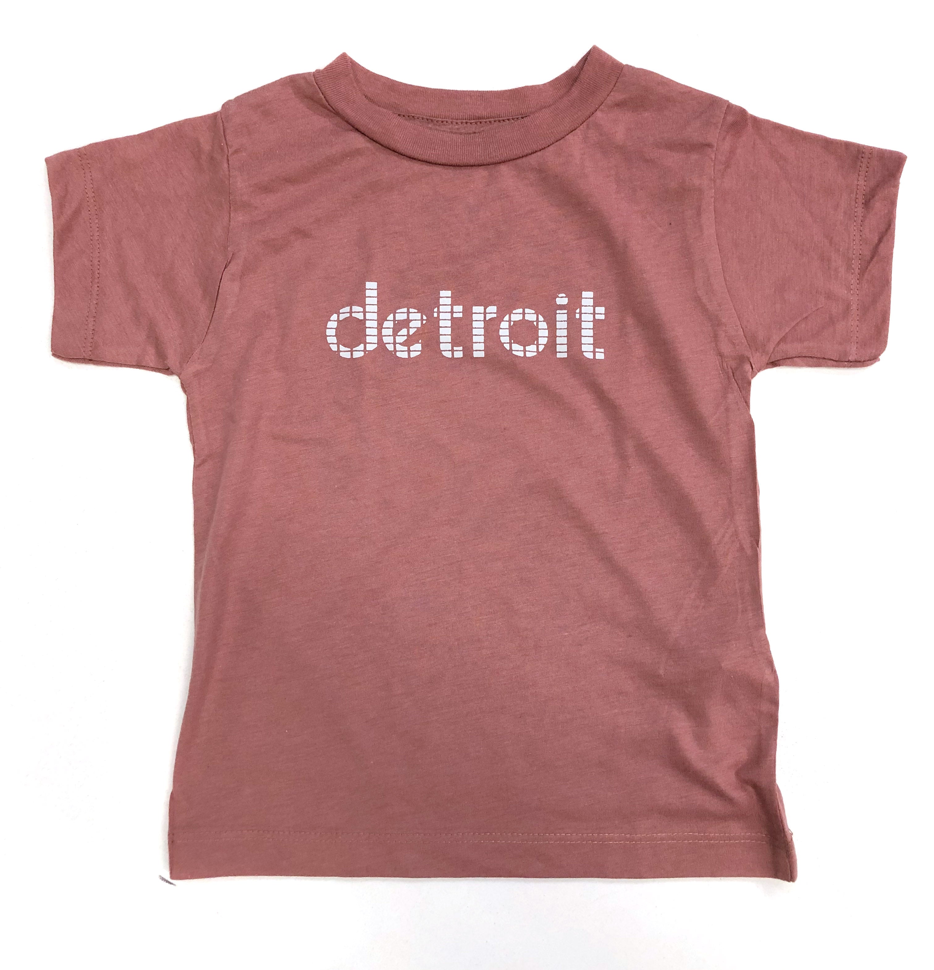 Digital Detroit Toddler or Youth T-Shirt. Digi Detroit Pixel