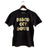 Disco Get Down T-Shirt, The Scene. Gold on black. Well Done Goods