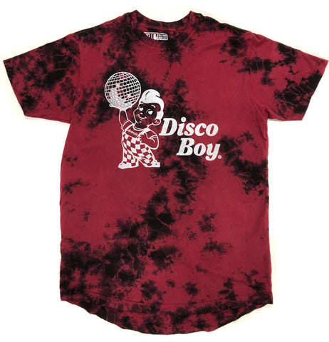 Disco Boy, Red and Black Tie Dye T-Shirt - Limited Edition!