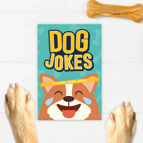 Dog Jokes Cards - Set of 100 Jokes & Puns