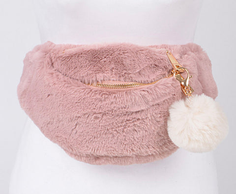Fuzzy Waist Bag Women Fluffy Handbag Womens Crossbody Bags Designer Fanny  Pack Womens Furry Shoulder Briefcase Bumbag Fannypack P2109132L From  Pink_bags, $49.95