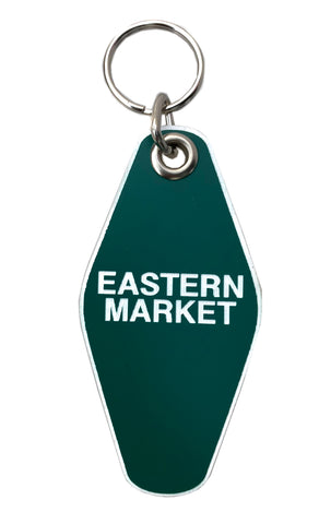 Eastern Market, Detroit Motel Style Keychain