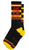 EAT DRINK & BE MOODY, Ribbed Gym Socks, by Gumball Poodle. Made in USA!