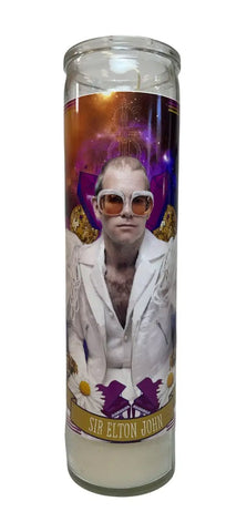 Elton John Prayer Candle. Celebrity Saint Prayer Candle, by The Luminary and Co.