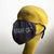Feed Me A Stray Cat, Adjustable Face Mask. American Psycho Mask