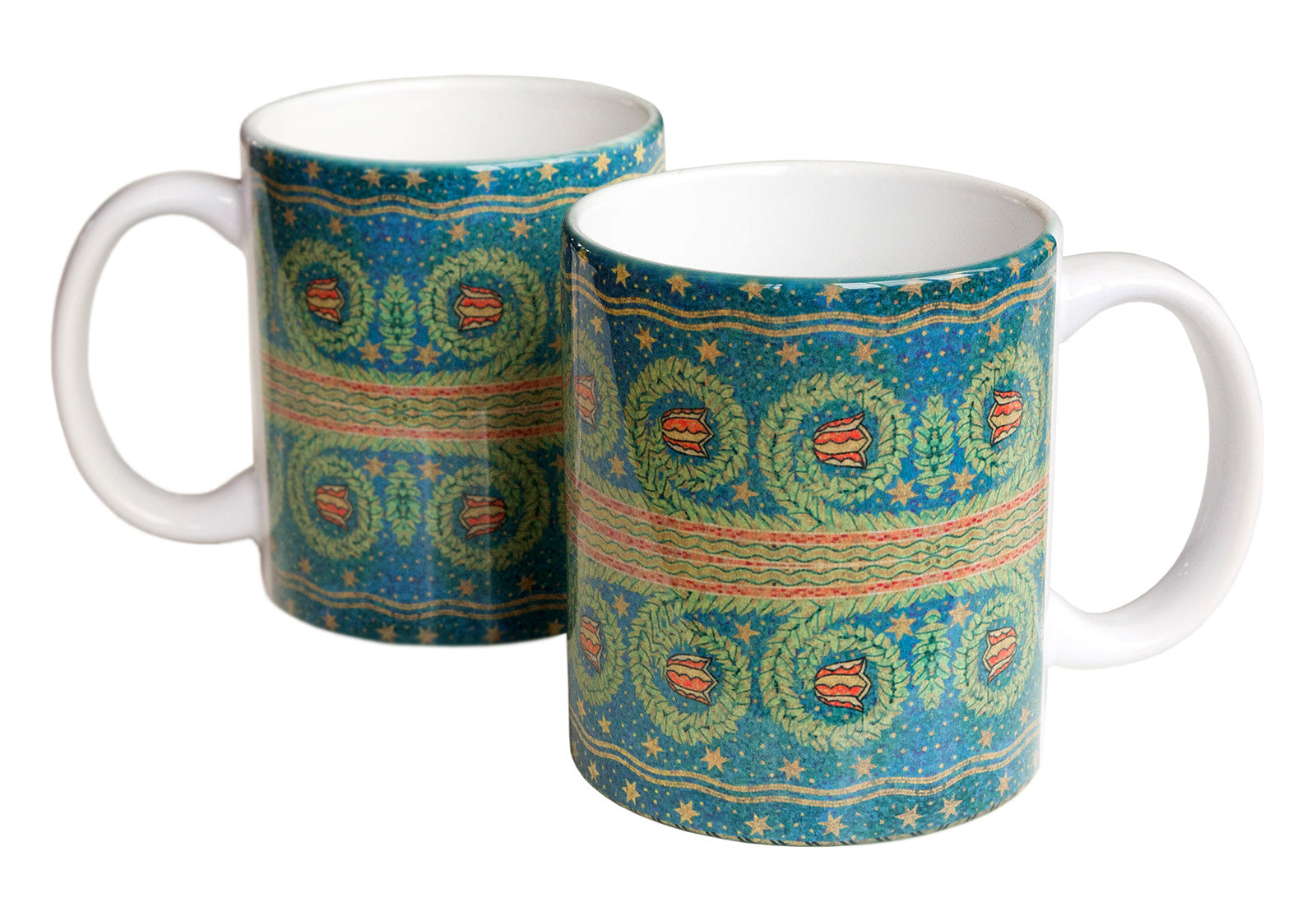 Fisher Building Mosaic Mug, Detroit Architectural Detail Coffee Cup
