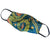 Fisher Building Mosaic Adjustable Face Mask, Historic Detroit washable fabric face cover
