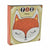 Cute Ceramic Fox Trinket Dish, gift box