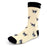 French Bulldog Socks, Black & Cream. Men's Fancy Socks by Parquet.