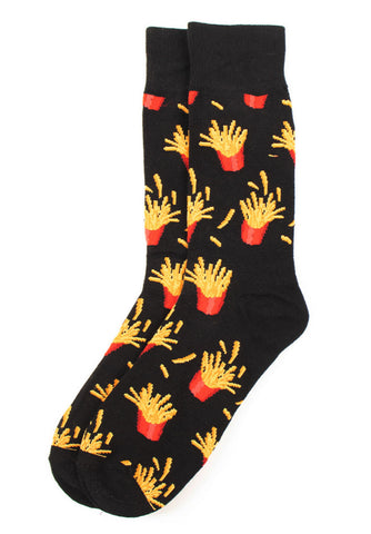 French Fry Socks. Men's French Fries Socks, by Parquet