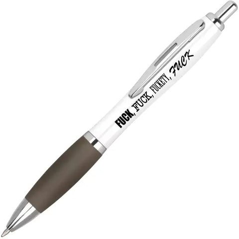 Sweary Pens, by Cheeky Chops UK. Assorted NSFW naughty bad words ball point  pens