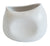 White Ceramic Blob Vase, Well Done Goods