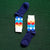 Geometric Woven Golf Socks