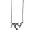 Great Lakes Necklace, Silver Delicate Necklace, by Well Done Goods