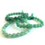 Green Aventurine Round Stone Bead Mala Stretch Bracelet, polished or matte
