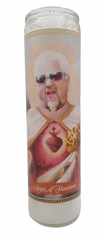 Guy Fieri Prayer Candle. Celebrity Chef Saint Prayer Candle, by The Luminary & Co
