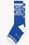Happy Challahdays Gym Crew Socks, by Gumball Poodle. Made in USA!