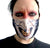 Pinhead Mask, Hellraiser Inspired Cloth Face Cover. Cenobite, Hand Made in Detroit, USA