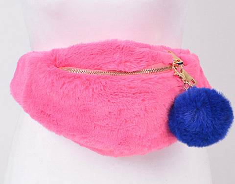 Fuzzy Waist Bag Women Fluffy Handbag Womens Crossbody Bags Designer Fanny  Pack Womens Furry Shoulder Briefcase Bumbag Fannypack P2109132L From  Pink_bags, $54.95
