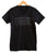 HOUSE Text Print Dark Black Pearl on Black V-Neck T-Shirt, Well Done Goods