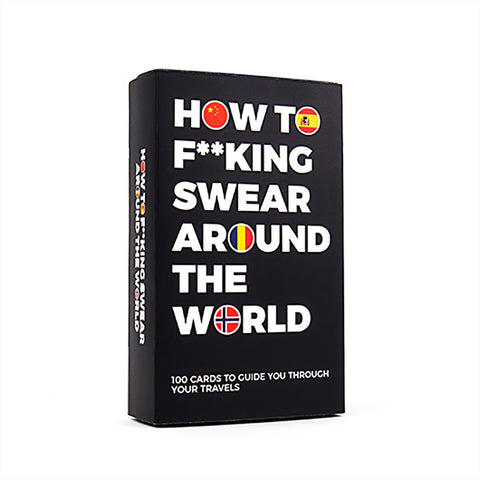 TRIVIA: How to F**king Swear Around The World, 100 Cards