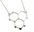 Ice Molecule Pendant Necklace