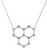 Ice Molecule Pendant Necklace