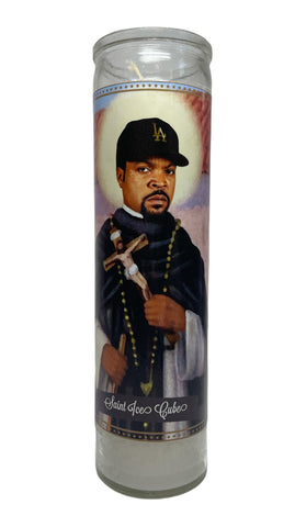 Ice Cube Prayer Candle. Celebrity Saint Prayer Candle, by The Luminary and Co.
