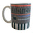 Juno-106 Printed Mug, Vintage Synth Coffee Cup. Well Done Goods by Cyberoptix