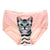 Kitty Panties, Cute Cat Underwear: Light Pink