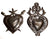 Haitian Metal Heart Milagros, Well Done Goods