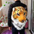 Large Plush Tiger Head Backpack