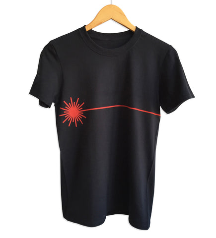 Laser Radiation Print T-Shirt, Well Done Goods
