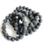 Matte Grey Jasper, Stone Bead Mala Stretch Bracelets