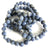 Sodalite Stone Bead Mala Bracelets, Matte
