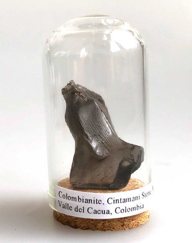 Colombianite, Tiny Glass Domed PseudotektiteColombianite, Tiny Glass Domed Pseudotektite