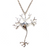 Neuron Nerve Cell Silver Necklace, Well Done Goods