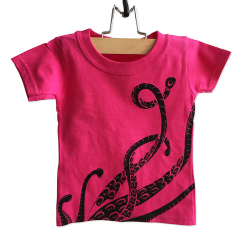 Octopus Tentacle Print Toddler T-Shirt – Well Done Goods, by