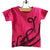 Octopus Tentacle Print Toddler T-Shirt, Fuchsia. Well Done Goods by Cyberoptix