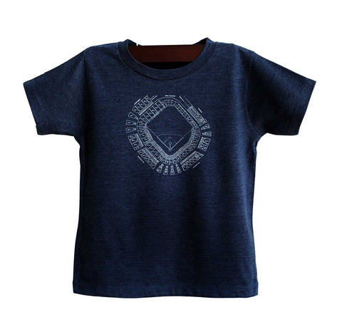 Old Tiger Stadium, Navin Field Blueprint Toddler T-Shirt