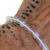 Opalite Round Bead Mala Stretch Bracelet, polished or matte