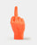Middle Finger Hand Gesture Candle: Life Size. by Candlehand