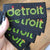 Peak Detroit Iron-on Embroidered Patches, Well Done Goods