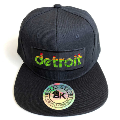 Peak Detroit Hat, LED Audio Level Meter Snapback Cap